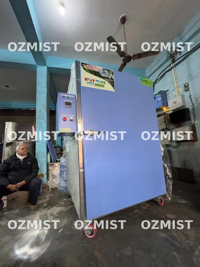Industrial Oven — control panel