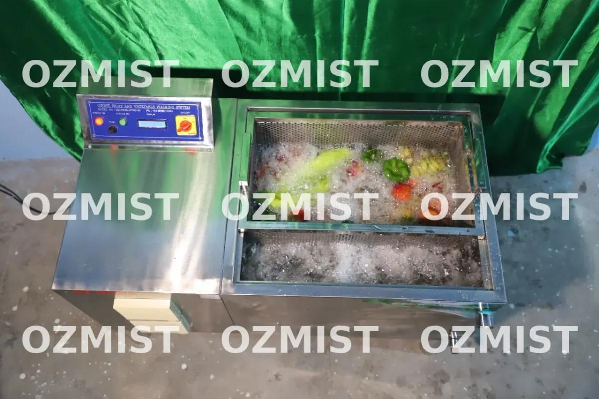 Ozone Fruit & Vegetable Washer — side view